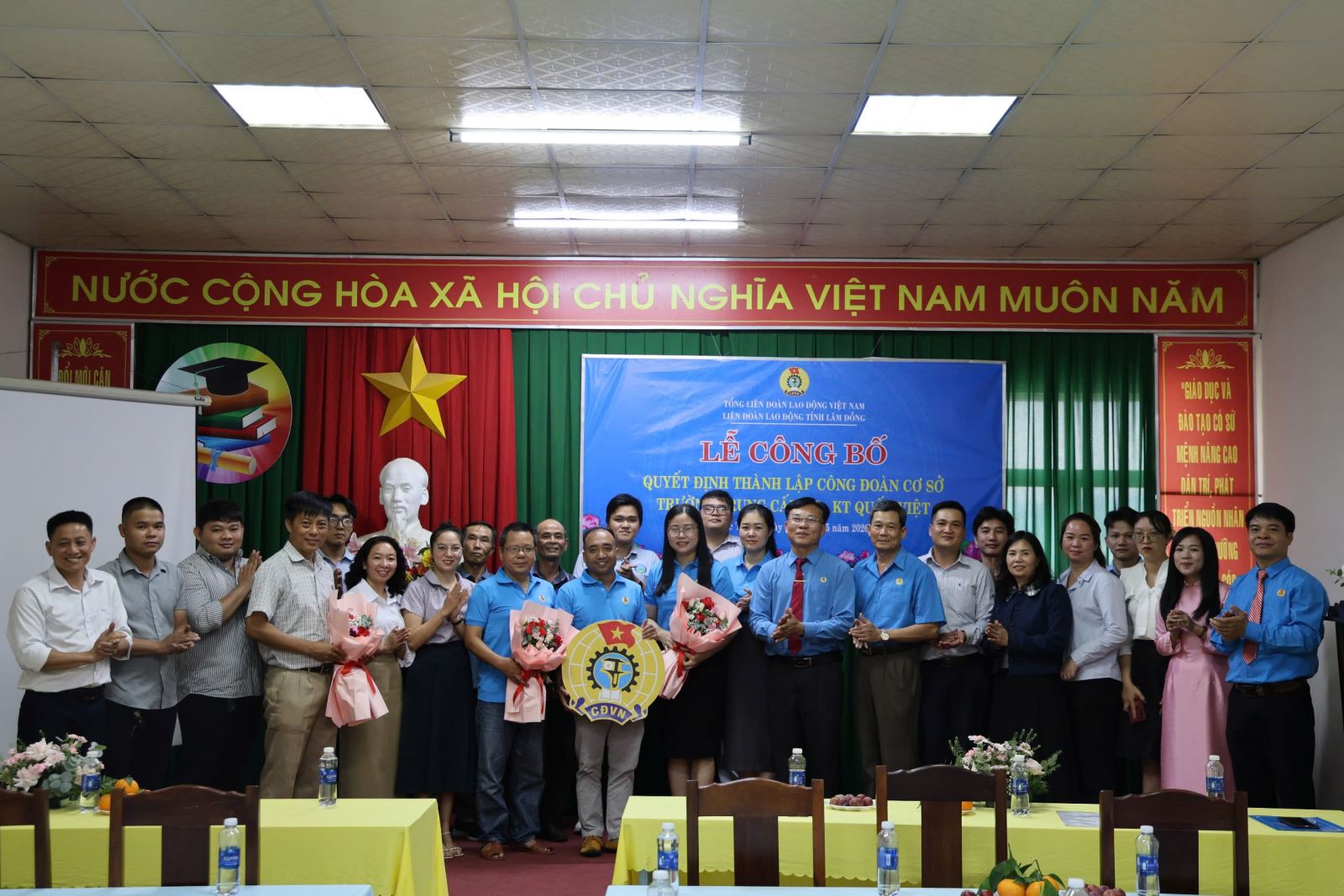 THÀNH LẬP CÔNG ĐOÀN CƠ SỞ